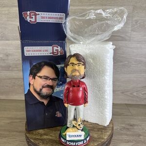 Tony Schiavone & Bug Bobblehead | Gwinnett Braves | in Box BRAND NEW